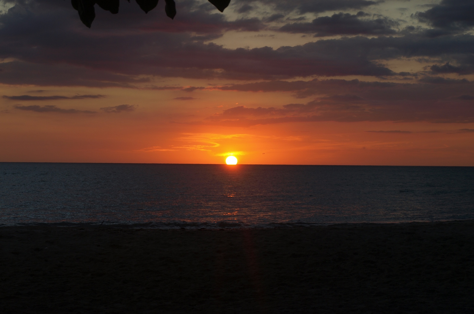 Sunset in Port Salut