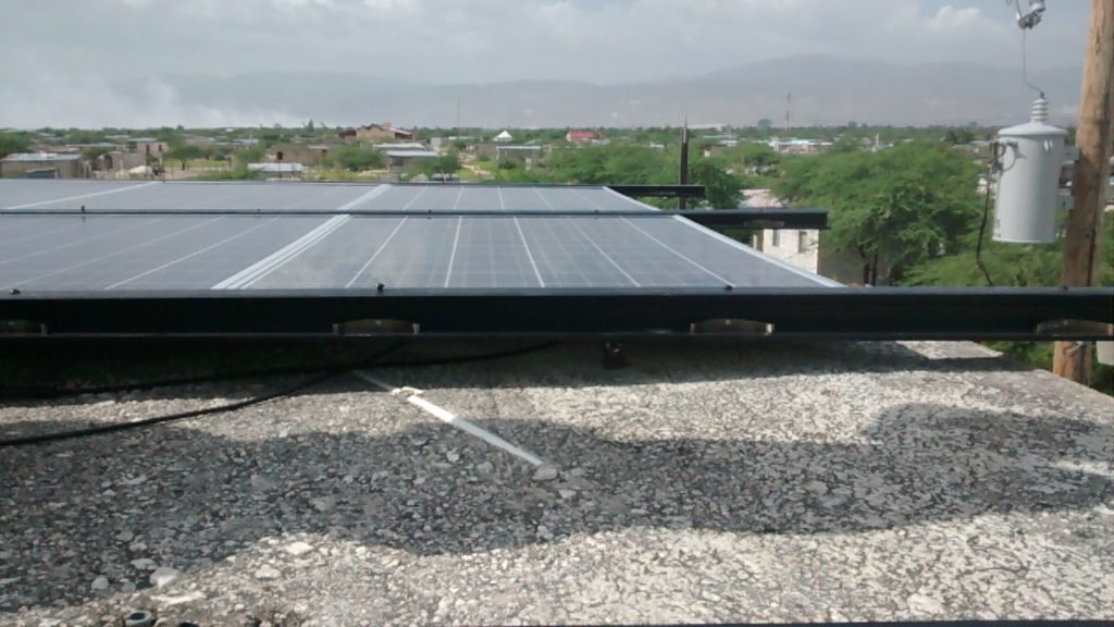 Solar install, Menelas, 2015