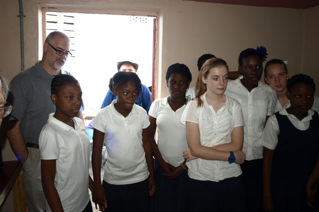 School students, Port-de-Paix, 2013