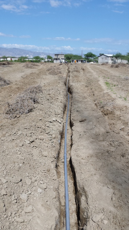 Main electric feed ditch 02